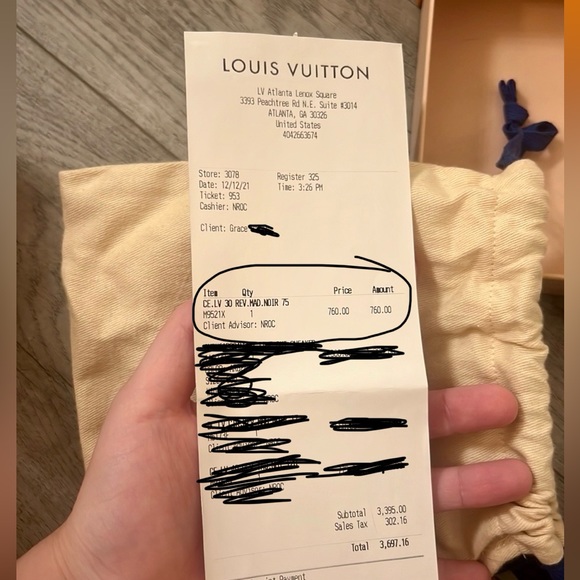 Louis Vuitton belt womens authentic - Picture 7 of 7